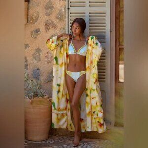 Lyrebird Silky Maxi Robe